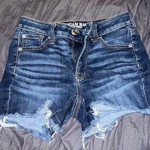 American eagle jean shorts
